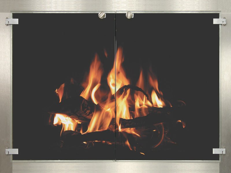 OpenView - Masonry & Prefab Fireplace Doors - ExceptionalFire