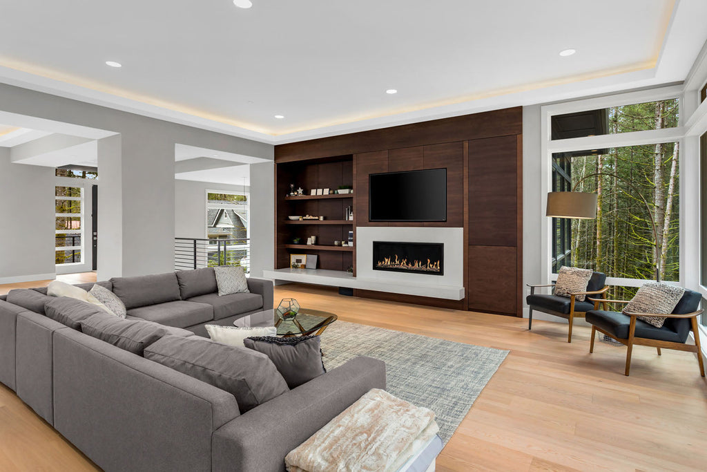 Modern Flames OR100-SLIM Orion Slim 100-Inch Linear Built-In Electric Fireplace