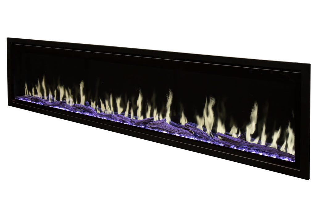 Modern Flames Orion Slim 60-Inch Three-Sided Built-In Electric Fireplace - Model OR60-SLIM