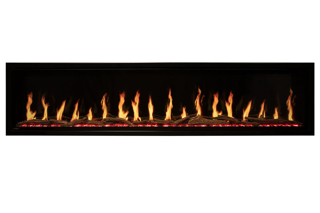 Modern Flames Orion Slim 60-Inch Three-Sided Built-In Electric Fireplace - Model OR60-SLIM