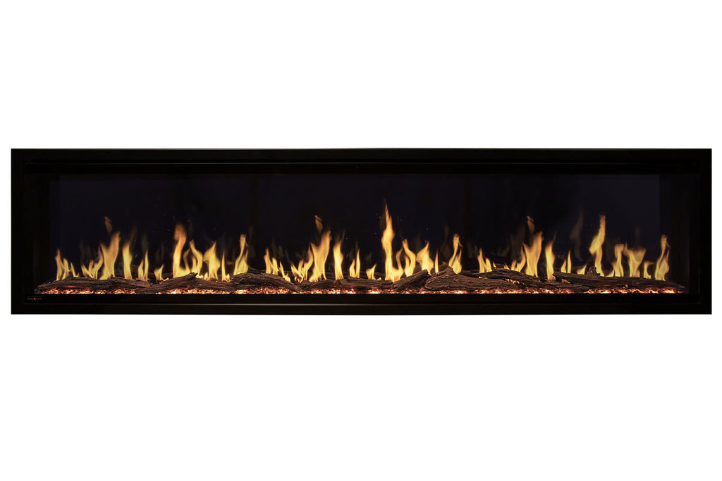 Modern Flames Orion Slim 60-Inch Three-Sided Built-In Electric Fireplace - Model OR60-SLIM