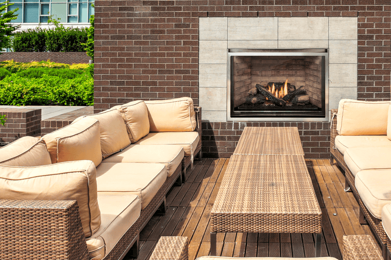 Montigo Divine 38" Outdoor Vent-Free Gas Fireplace - Model H38VFO