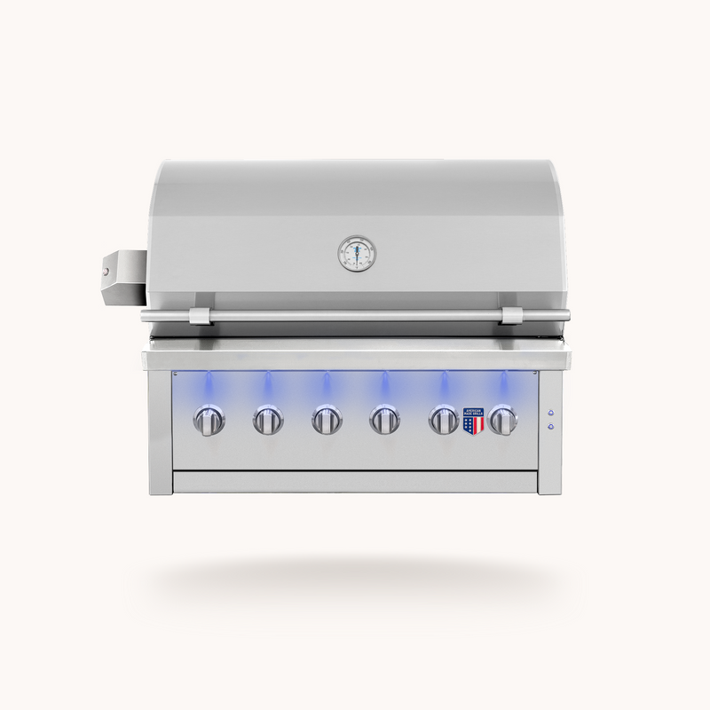 Ovation  - 42" Hybrid Grill — closed view
