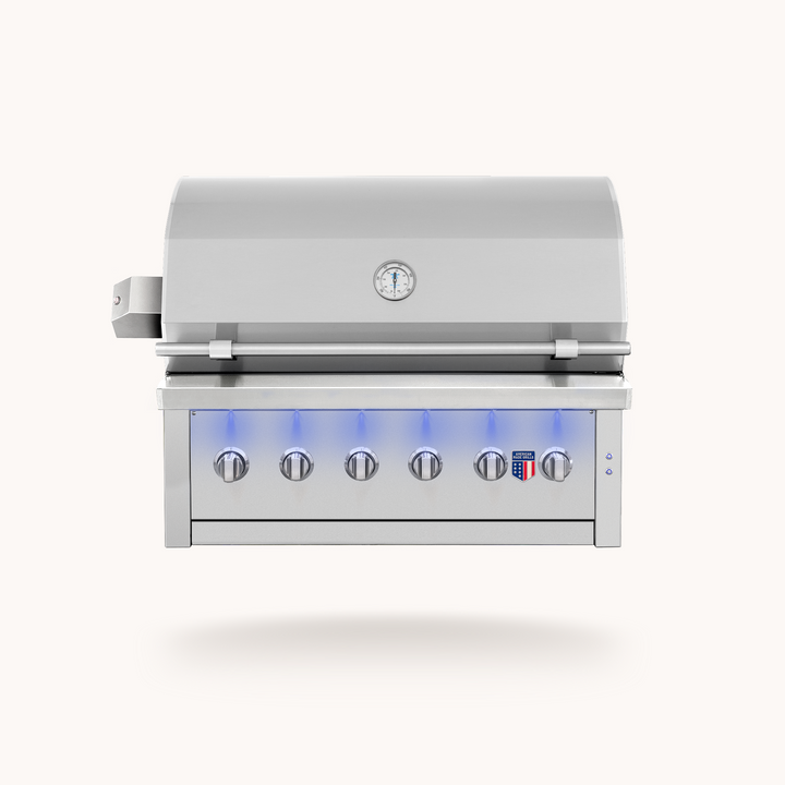 Ovation  - 42" Hybrid Grill — closed view