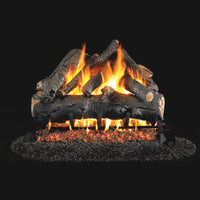 18" American Oak Outdoor Vented Gas Log Set | Real Fyre