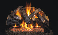 42" Charred Majestic Oak Vented Gas Log Set | Real Fyre