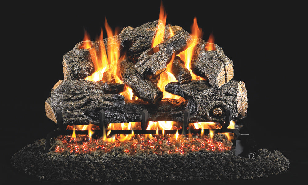 Peterson Real Fyre Charred Northern ANSI Vented Gas Log Set