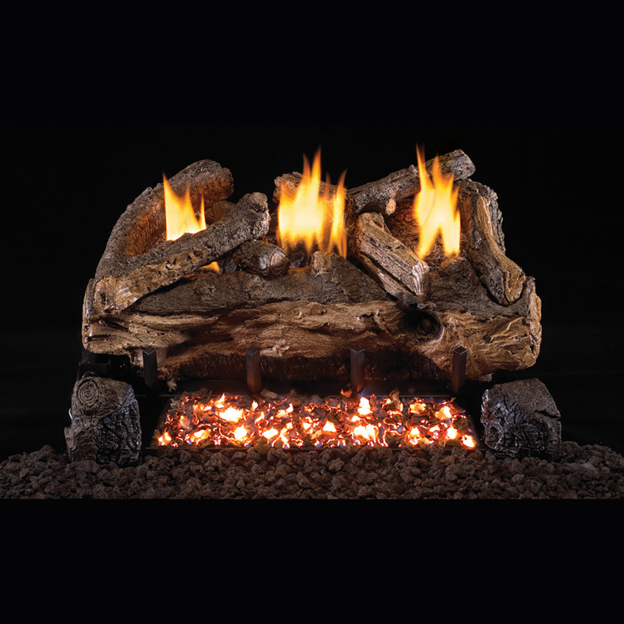 Evening Fyre Split Ventless Refractory Gas Log Set