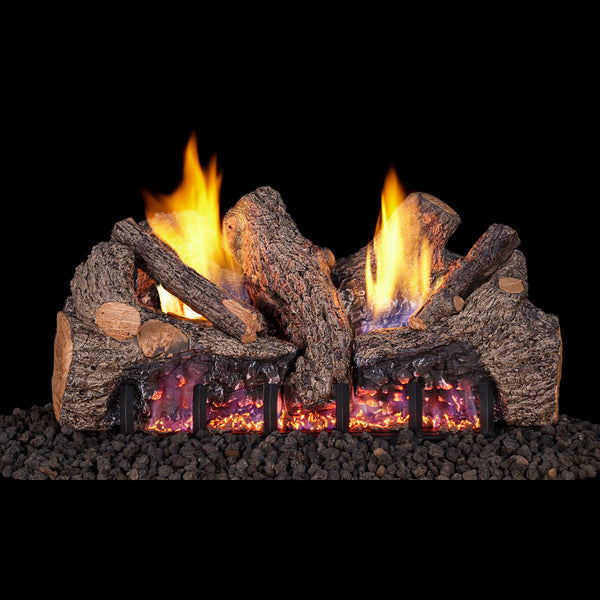 30-inch Foothill Oak Ventless Gas Log Set by Real Fyre