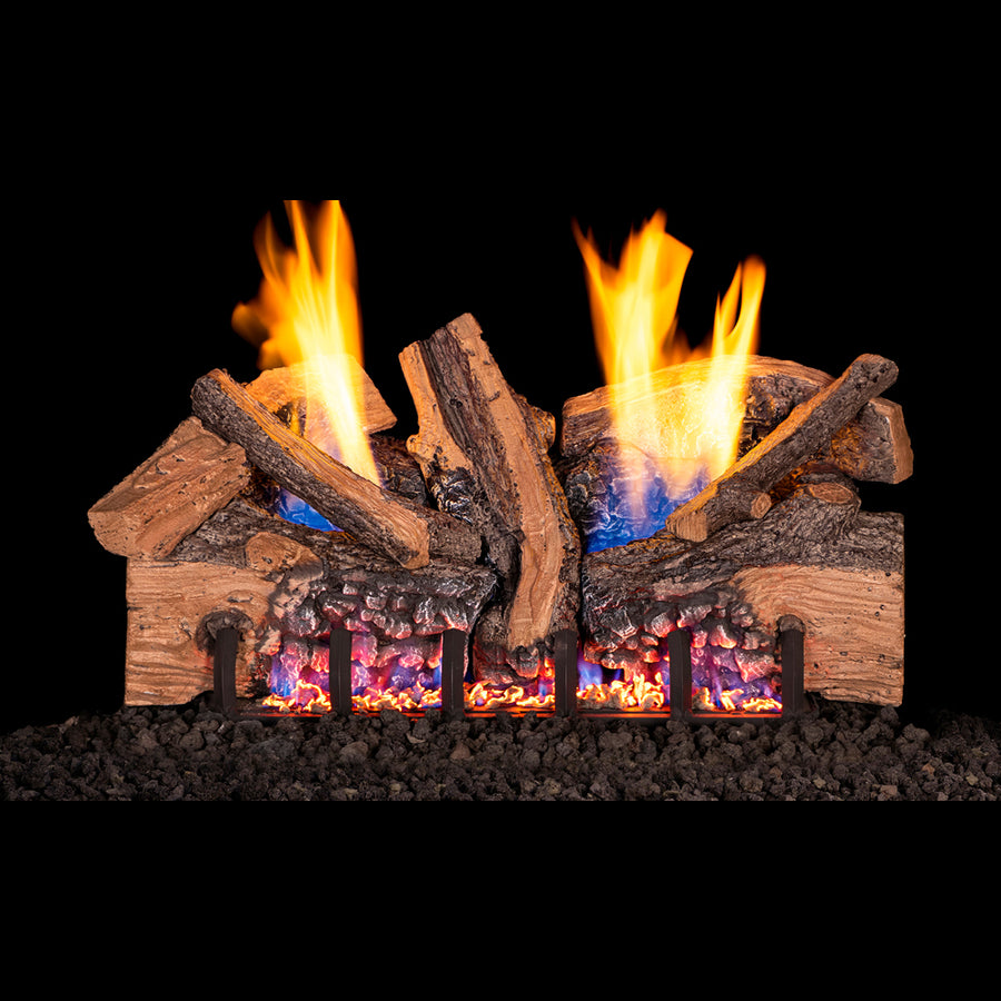 Foothill Split Oak Ventless Gas Log Set