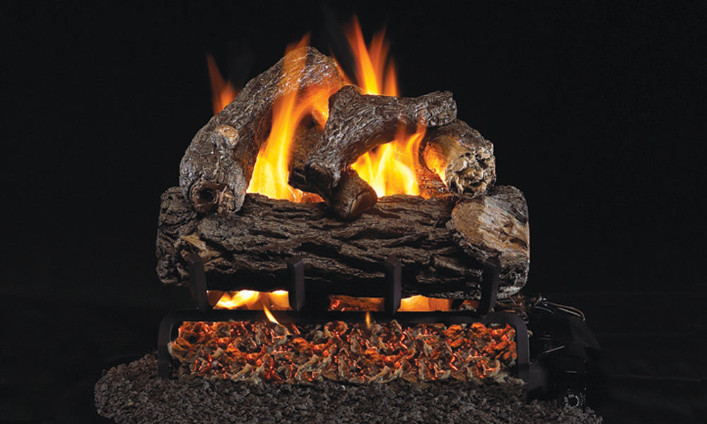 Real Fyre Golden Oak Outdoor Vented Gas Log Set