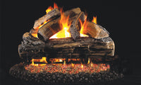 18" Split Oak ANSI Vented Gas Log Set | Real Fyre