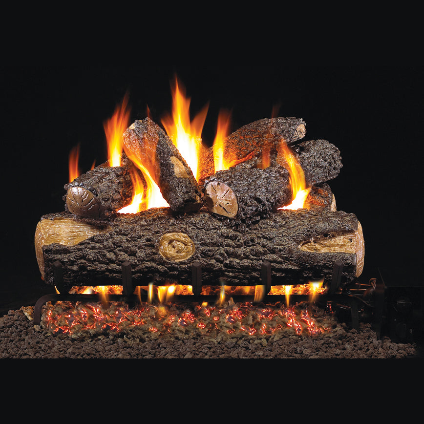 Woodland Oak Outdoor Vented Gas Log Set