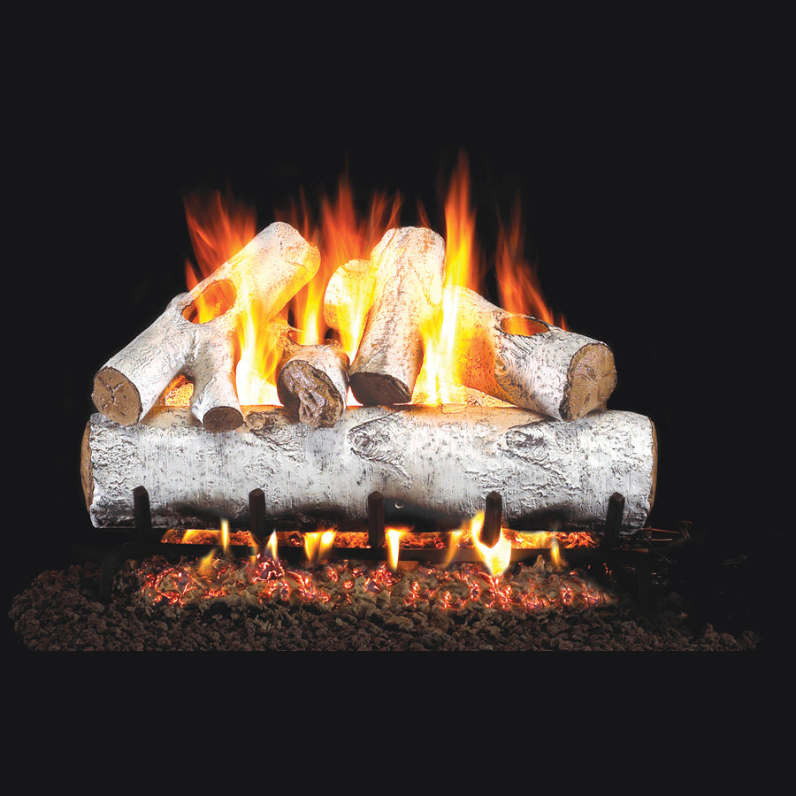 White Birch ANSI Vented Gas Log Set