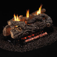 Peterson Real Fyre Golden Oak Designer 24" See-Through Vent less Gas Log Set