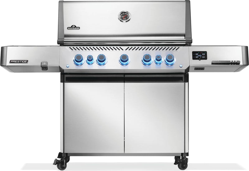 Napoleon Prestige 665 Connected RSIB Gas Grill — Stainless Steel — Stainless Steel