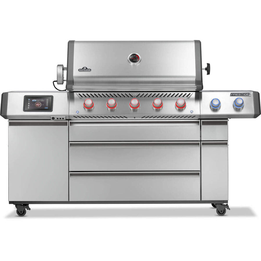 Napoleon Prestige PRO 665 Elite Smart Gas Grill with Electric Smoker Box