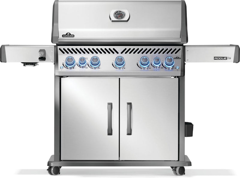 Napoleon Rogue PRO-S 625 RSIB Gas Grill — Stainless Steel — Stainless Steel
