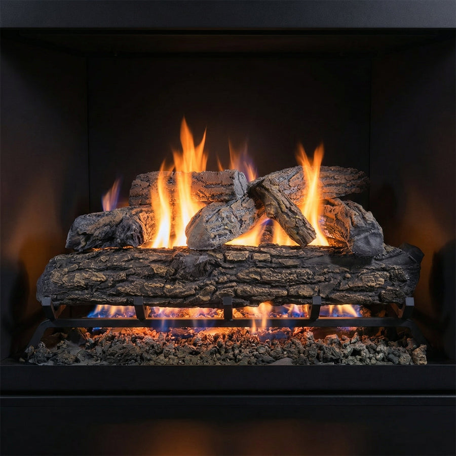 Country Oak Gas Log Set