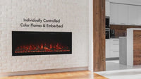Modern Flames Spectrum Slimline 100-Inch Electric Fireplace - Model SPS-100B