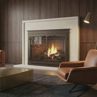 Mantel - Masonry & Prefab Fireplace Glass Doors | Custom — fire animation (loop)