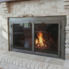 Black Rock - Masonry & Prefab Fireplace Glass Doors | Custom — fire animation (loop)