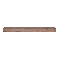 Smokehouse Non-Combustible Concrete Mantel Shelf Maduro Finish