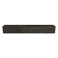 Farmhouse mantel — Roasted Chestnut — 72 inch 3D preview