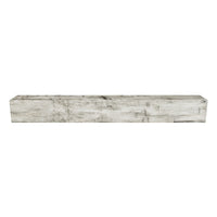 Farmhouse mantel — Weathered Grey — 84 inch 3D preview