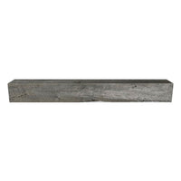 Grist Mill mantel — Roasted Chestnut — 48 inch 3D preview