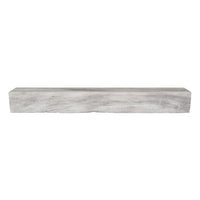 Grist Mill mantel — Weathered Grey — 48 inch 3D preview