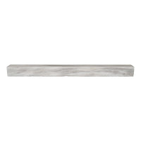 Grist Mill mantel — Weathered Grey — 72 inch 3D preview