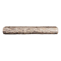 Half Round Log mantel — Maduro — 48 inch 3D preview