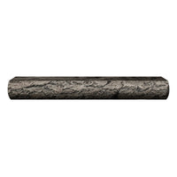 Half Round Log mantel — Roasted Chestnut — 48 inch 3D preview