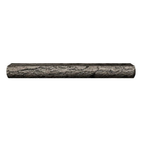 Half Round Log mantel — Roasted Chestnut — 60 inch 3D preview
