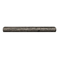 Half Round Log mantel — Roasted Chestnut — 72 inch 3D preview