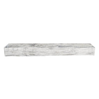 Hayloft mantel — Weathered Grey — 48 inch 3D preview
