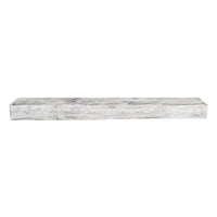 Hayloft mantel — Weathered Grey — 60 inch 3D preview