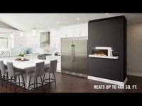 Stylus™ Cara Wall Hanging Electric Fireplace - Model NEFP32-5019W
