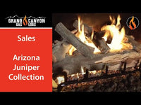 24" Arizona Juniper Vented Gas Log Set | Grand Canyon