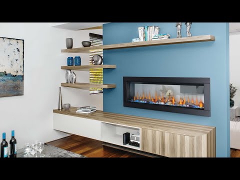 Clearion™ Elite 60 See Through Built-in Electric Fireplace