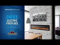 Entice 72" Wall-hanging Electric Fireplace