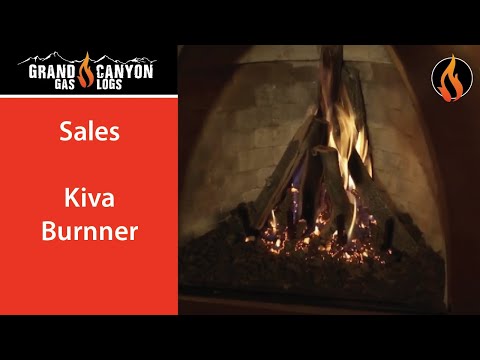 Arizona Weathered Oak Kiva Vented Gas Log Set - Grand Canyon