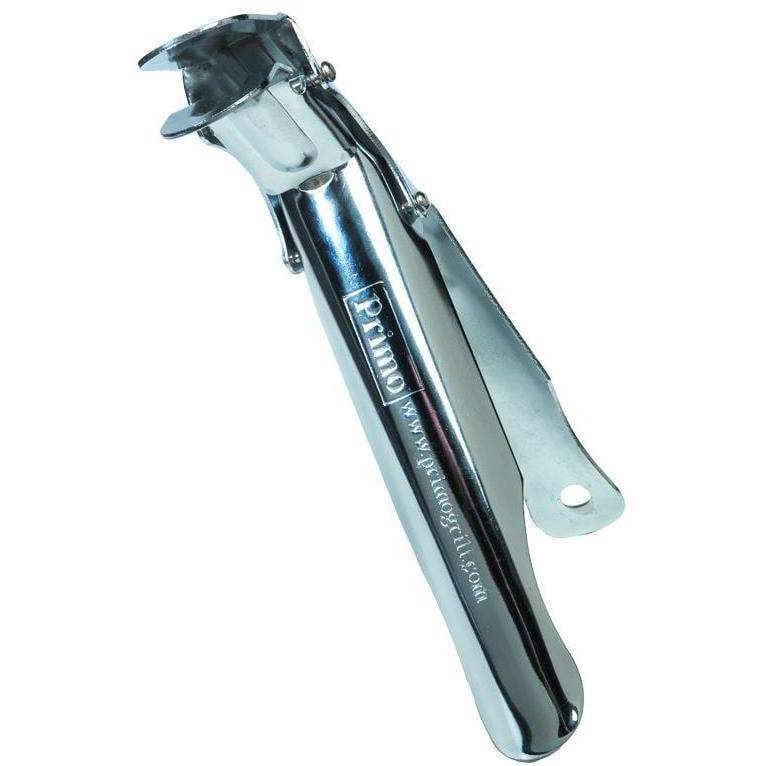 Primo All-In-One Round Ceramic Kamado Grill With Cradle & Side Shelves - Large Round - ExceptionalFire