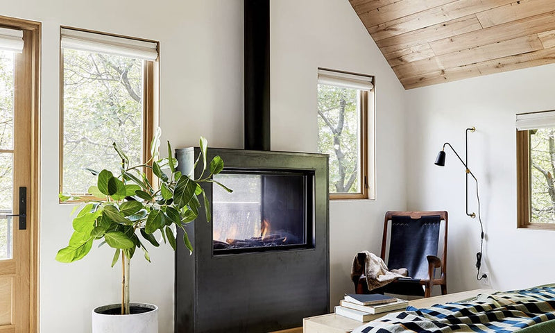 Montigo Exemplar 36" See-Through Indoor/Outdoor Direct Vent Gas Fireplace - Model R324STIO