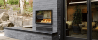 Montigo Exemplar 36" See-Through Indoor/Outdoor Direct Vent Gas Fireplace - Model R324STIO