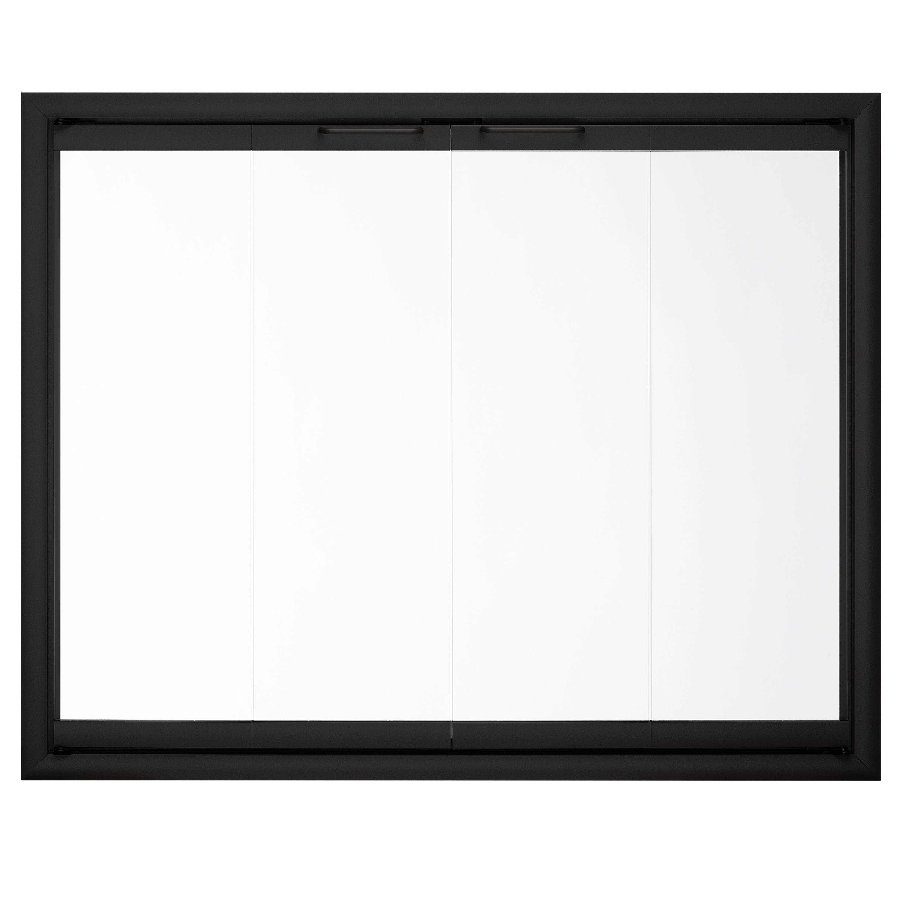 Rainbow Fireplace Glass Doors - Prefab / Zero Clearance | Custom Size | Inside Fit