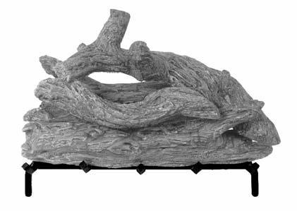 Real Fyre 36" Coastal Driftwood See-Through Vented Gas Log Set — original product reference. Arrangement and burner hardware vary by selected size and configuration.