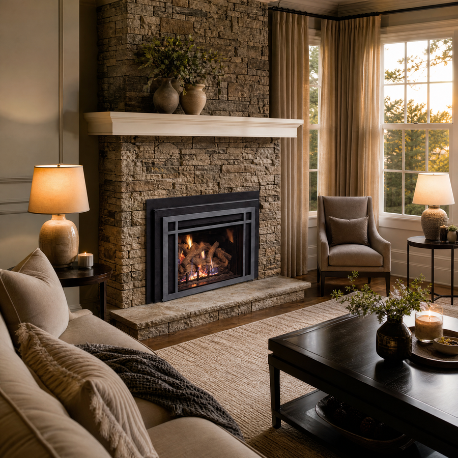 Real Fyre iSeries 36" Direct Vent Gas Fireplace Insert