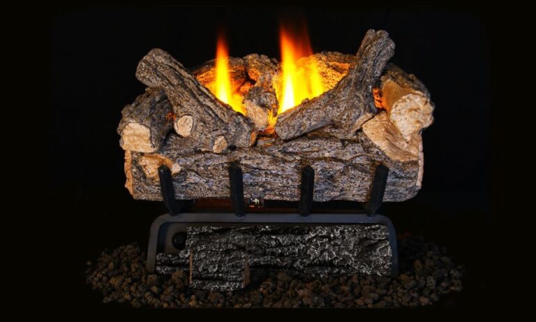 Peterson Valley Oak Refractory Ventless Gas Logs